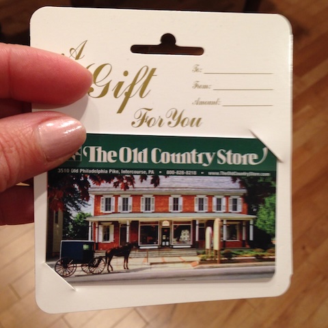 Gift card